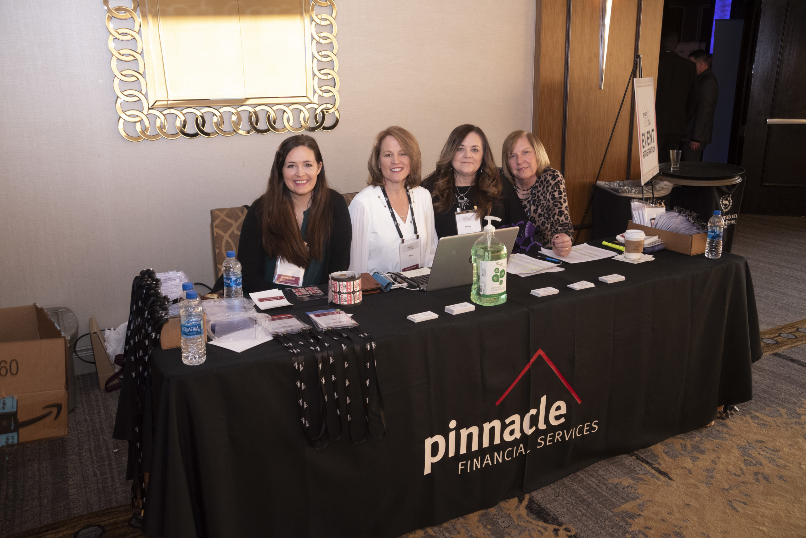 Our Support Team welcoming guests at the 2021 Sales Summit